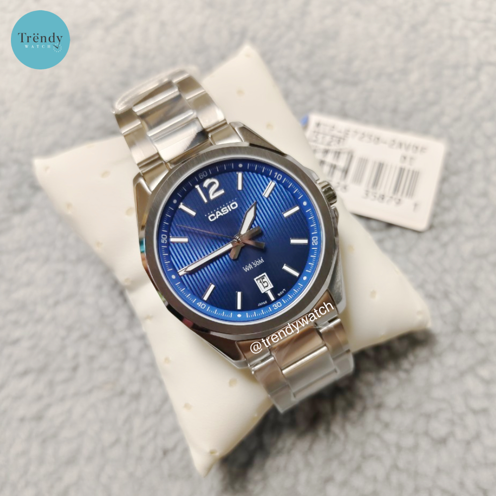 นาฬิกาข้อมือ Casio Standard Men รุ่น MTP-E725D / MTP-E725L / MTP-E725D-1 / MTP-E725L-1 /MTP-E720L-5 ของแท้ รับประกัน 1 ปี