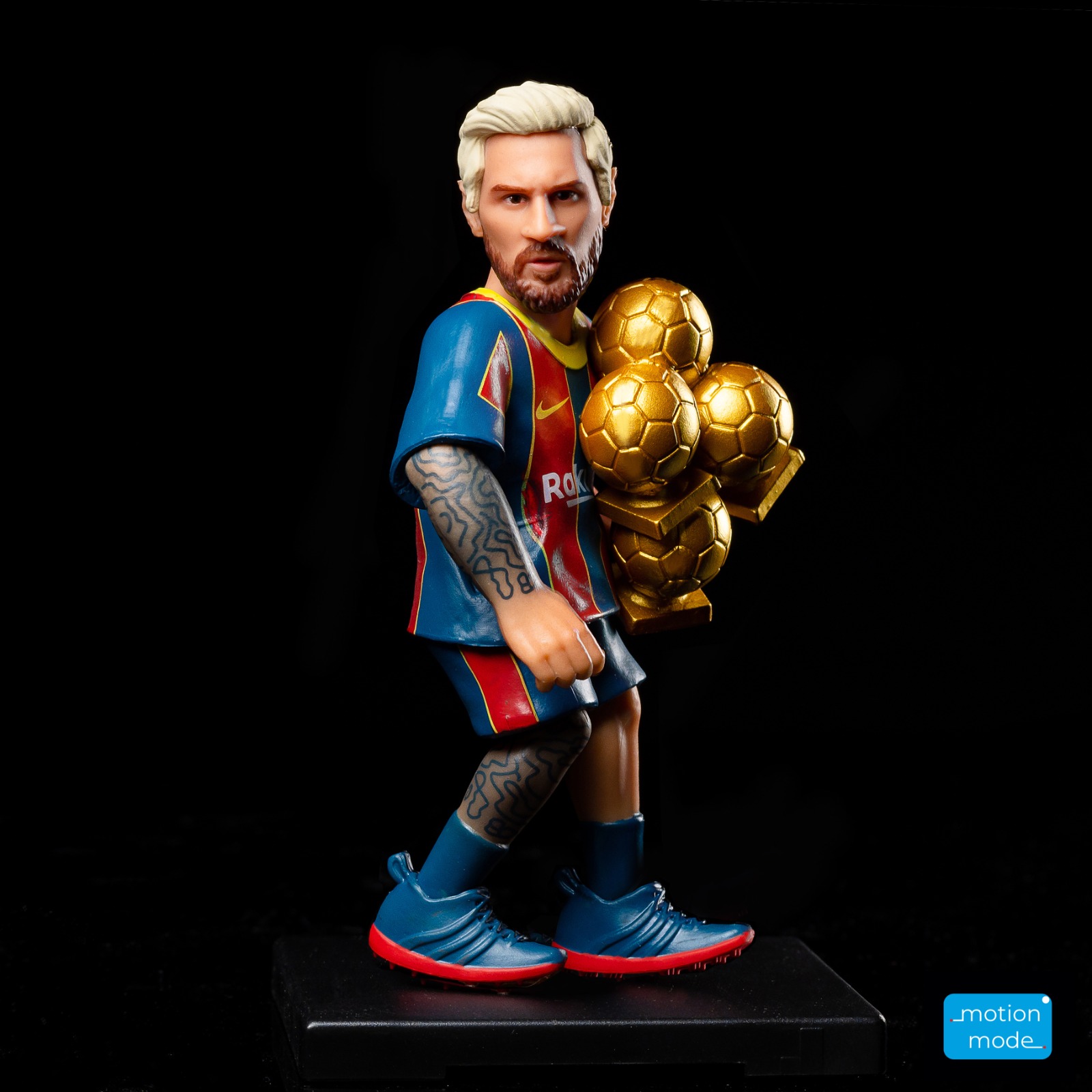 MOTION MODE MESSI 3.5 inch Boss Mei Messi Road (Set of 6)