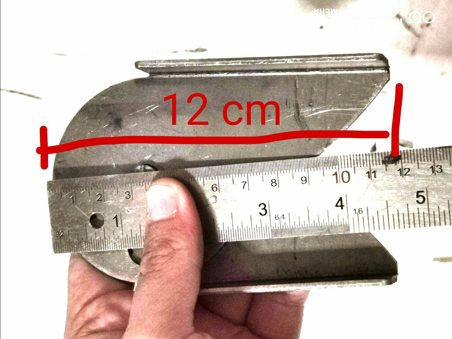 AC11 ข้อพับเหล้ก DIY สำหรับ ทำบันไดพับ สะพานยกมอเตอร์ไซ