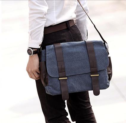 พร้อมส่ง กระเป๋าผู้ชายแฟขั่นเกาหลี ใส่คอมพิวเตอร์