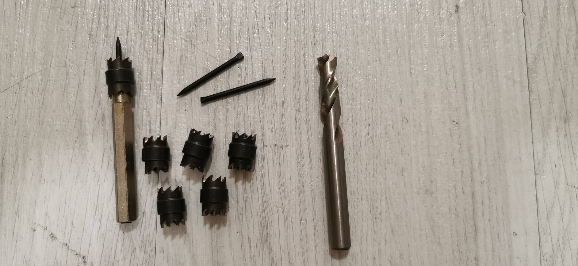 DK03 ชุดดอกเจาะรอยอาร์ค ชุดใหญ่ 8-9.5 มิล เกรดสูง