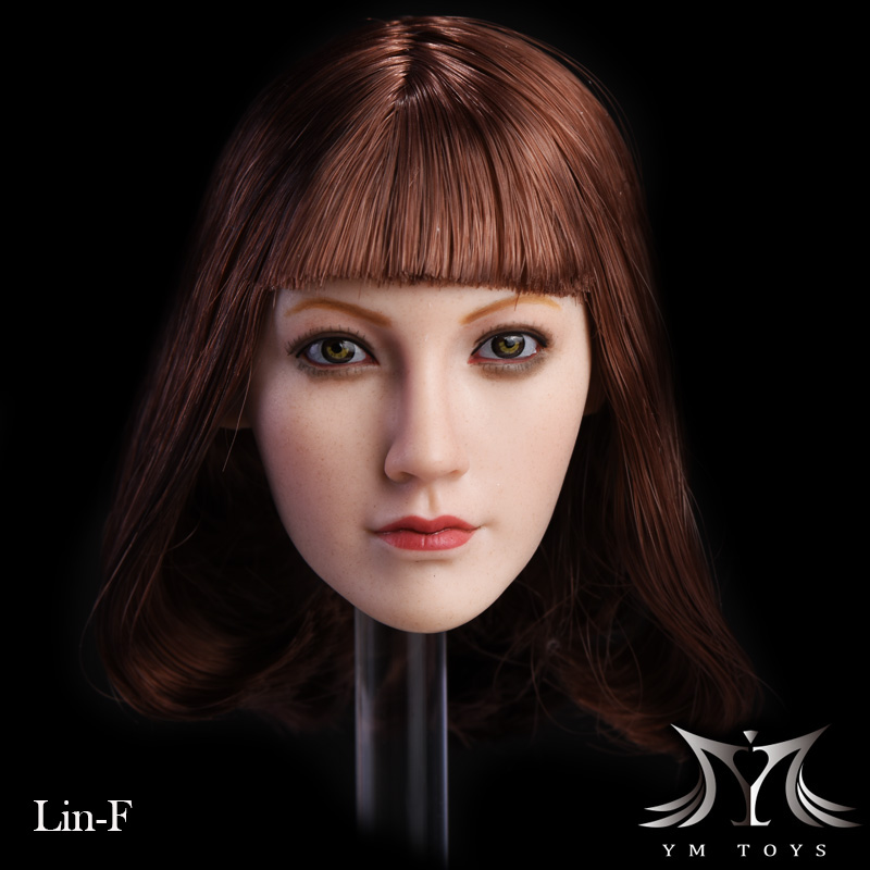 YMTOYS 1/6 Lin-B, Lin-D, Lin-E Lin Headsculpt