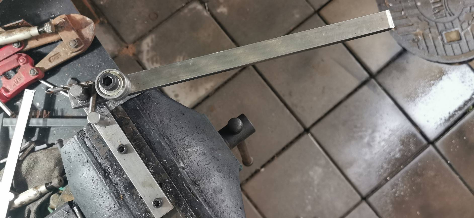 OT141 ชุดประแจดัดลวด ดัดเหล็ก หนาไม่เกิน 10 มิล สำหรับ DIY