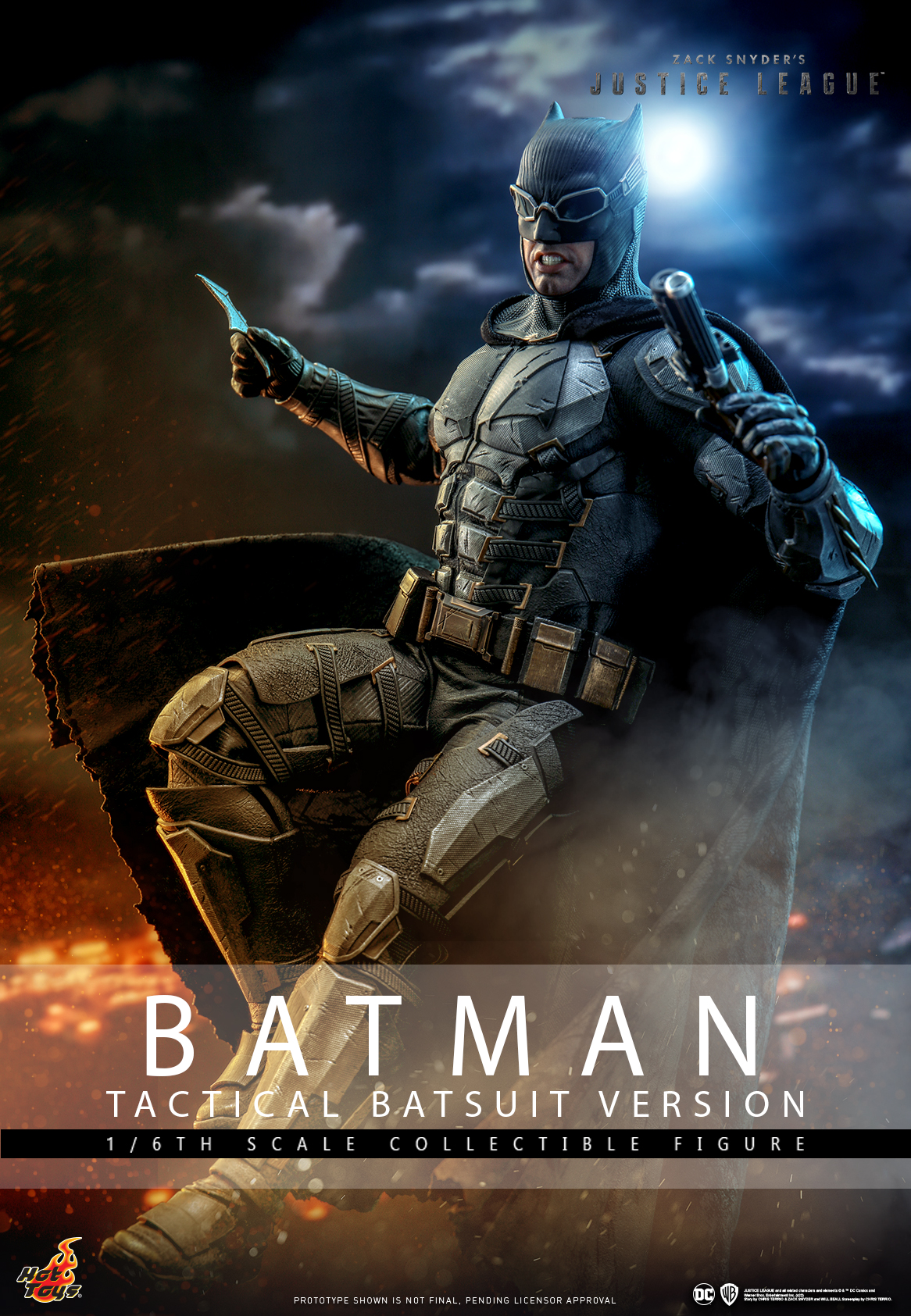 Hot Toys TMS085 1/6 Zack Snyder's Justice League - Batman (Tactical Batsuit Version)
