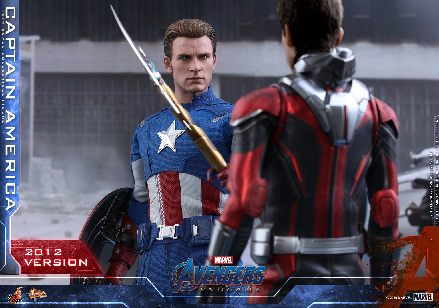 Hot Toys MMS563 Avengers: Endgame 1/6 Captain America (2012 Version)