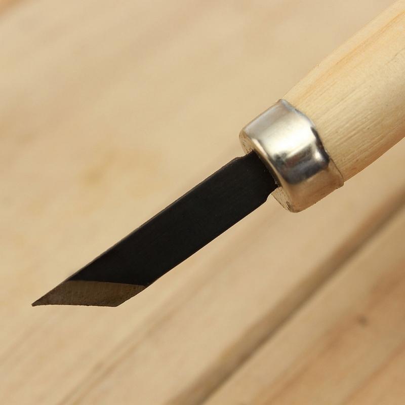 CS01 ชุดสิ่วแกะสลักไม้ขนาดเล็ก 12 ชิ้น