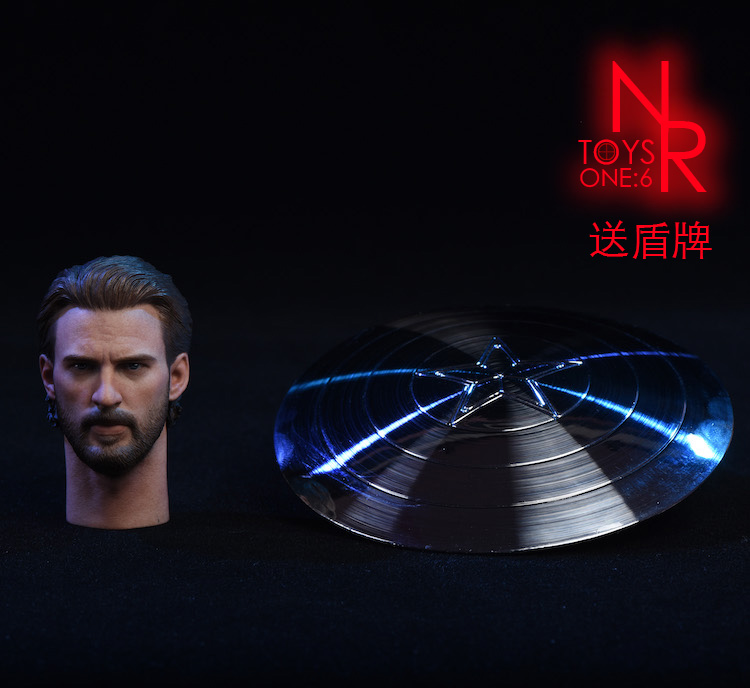 NRTOYS NR08 Captain 6.0 Headsculpt (Beard Version)