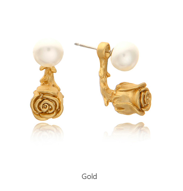 Transform Rose n Pearl Earring by VH