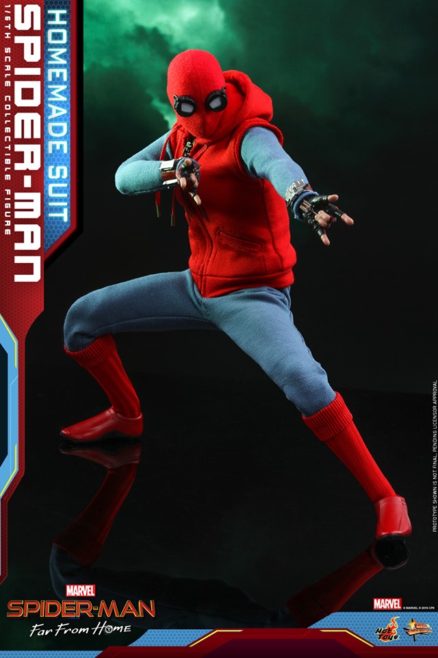 Hot Toys MMS552 Spider-Man: Far From Home - Spider-Man (Homemade Suit Version)