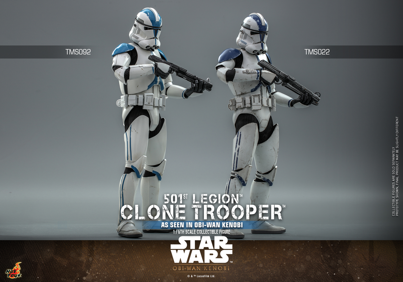 Hot Toys TMS092 1/6 Star Wars: The Clone Wars™ - 501st Legion™ Clone Trooper™