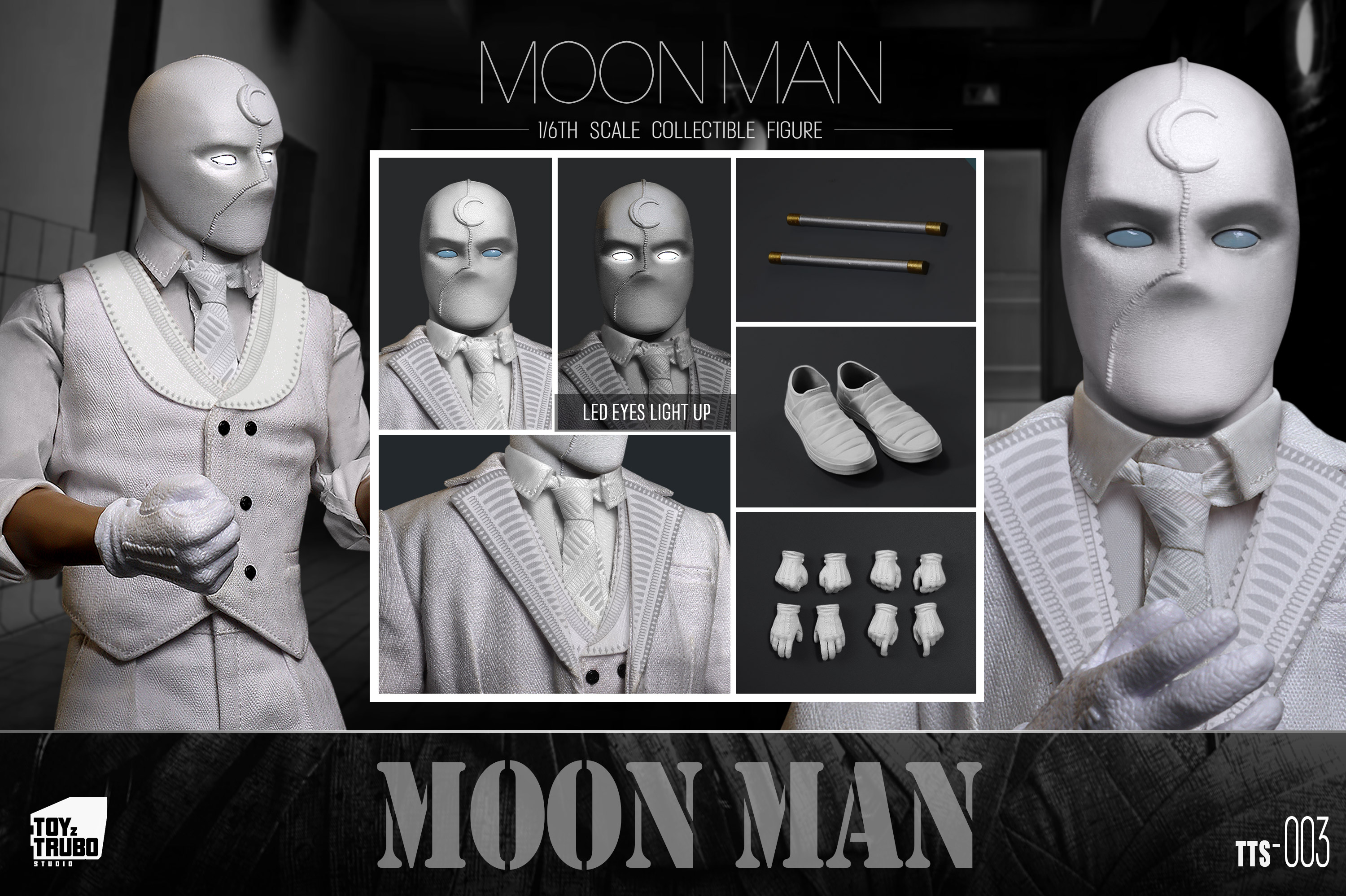 Toyz Trubo Studio TTS-003D 1/6 MOON MAN (Deluxe Edition)