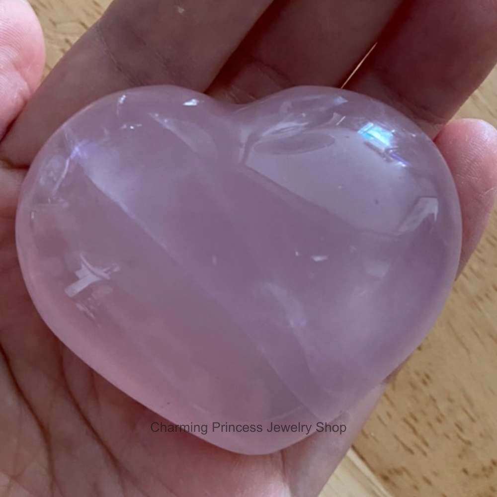 หัวใจโรสควอตส์ เหมาะสำหรับเป็นของชำร่วยงานแต่งงาน หรือของขวัญ ขนาด 55x50x25 mm