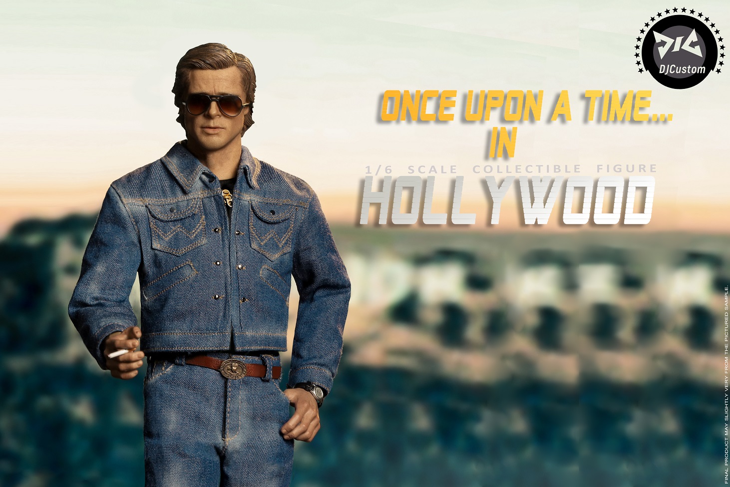 DJ-CUSTOM DJ-16005 1/6 Once Upon A Time... In Hollywood - Rick Dalton & Cliff Booth (Double sets)
