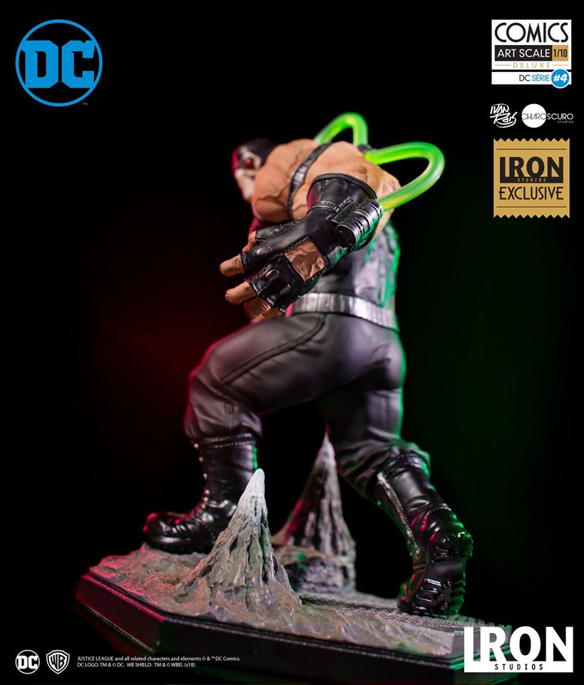 Iron Studios Deluxe Art Scale 1/10 DC Comics Series 4 - Bane (EX)