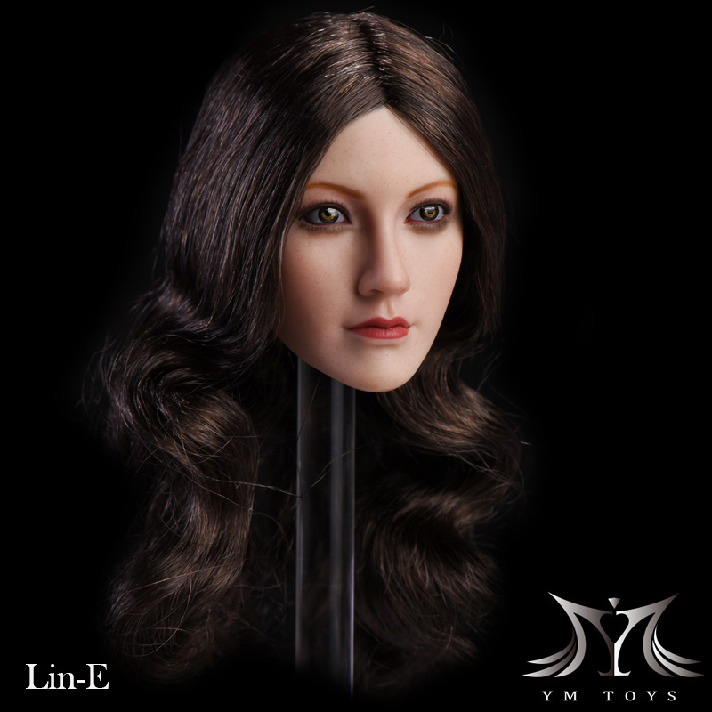 YMTOYS 1/6 Lin-B, Lin-D, Lin-E Lin Headsculpt