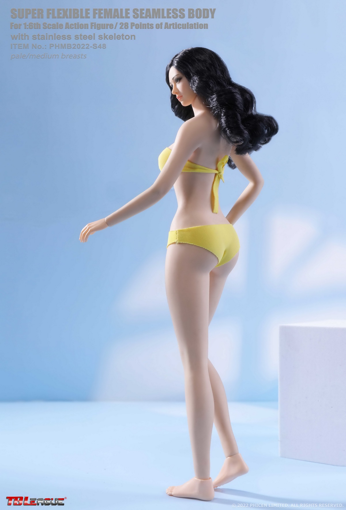TBLeague PHMB2022-S48A 1/6 Pale Medium Breasts Body