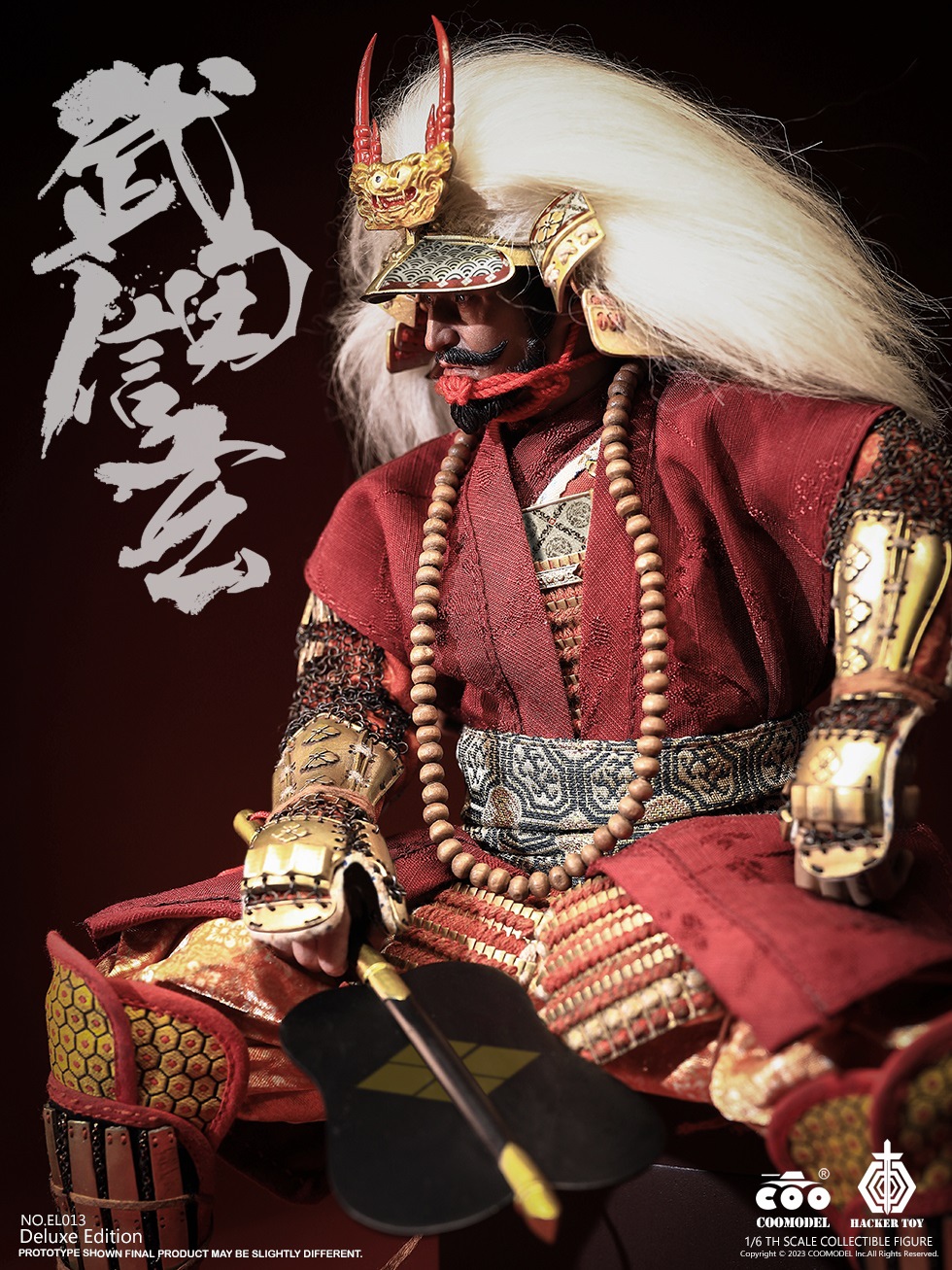 COOMODEL EL013 1/6 EMPIRE LENGEDS - TAKEDA SHINGEN, THE TIGER OF KAI (EXCLUSIVE COPPER VERSION)