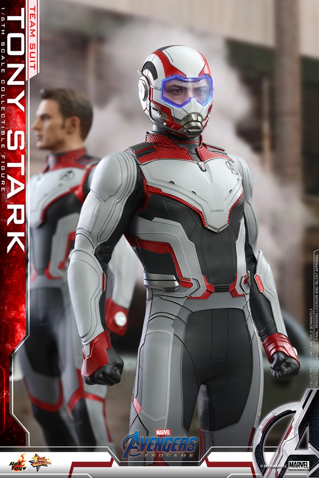 Hot Toys MMS537 Avengers: Endgame - Tony Stark (Team Suit)