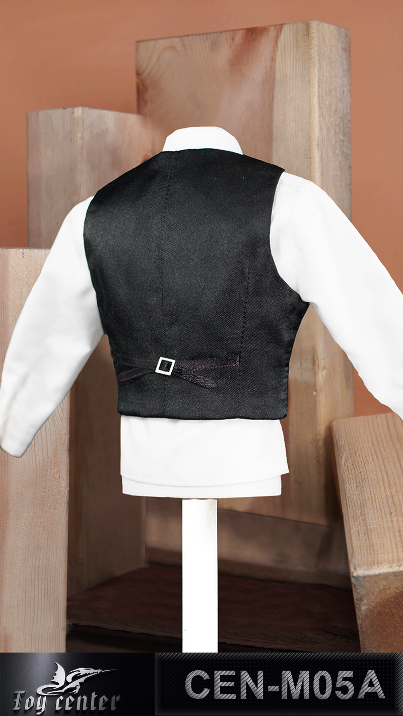 Toy Center CEN-M05C Gentermen Striped Suit (Light Grey)