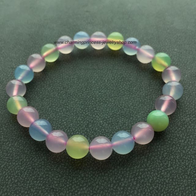 Chalcedony คาลซีโดนี แคลเซโดนี 8 มม