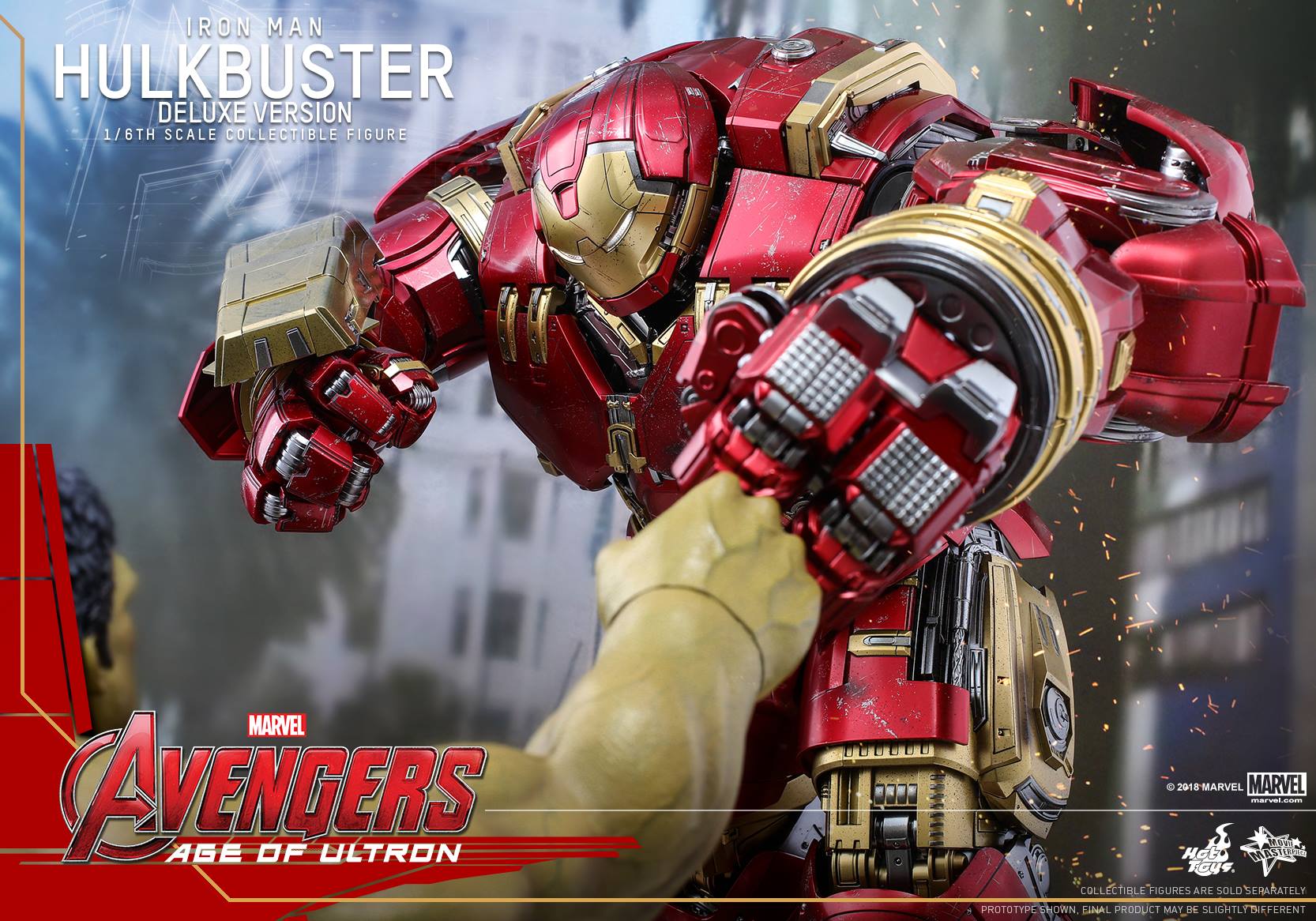 Hot Toys MMS510 AVENGERS AGE OF ULTRON - HULKBUSTER (DELUXE VERSION)