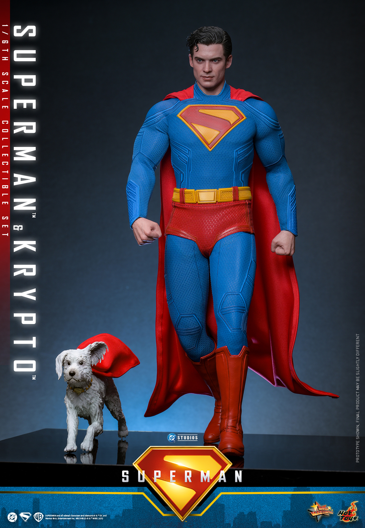 Hot Toys MMS812 Superman - Superman & Krypto