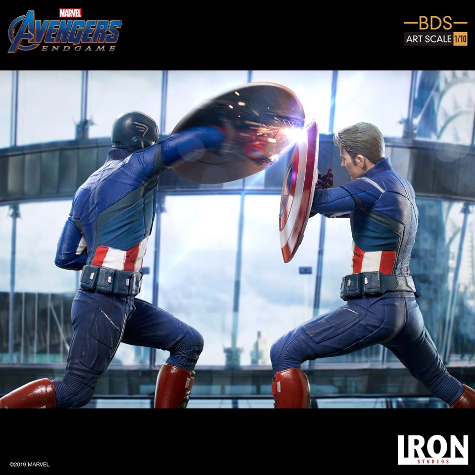 Iron Studios BDS Art Scale 1/10 Avengers: Endgame - Captain America 2012 (16F)