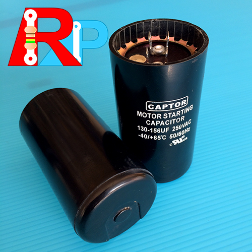 คาปา สตาร์ท 130-156uF 220/250vAC