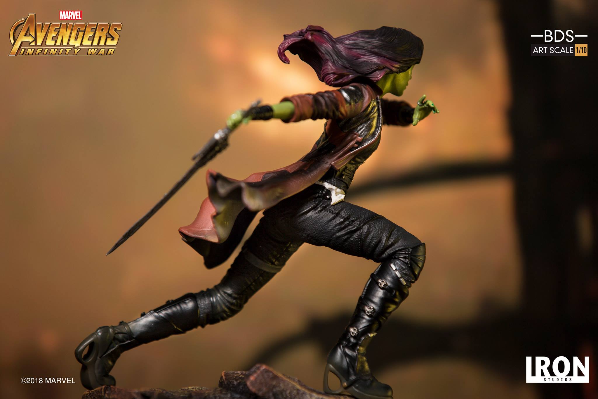 Iron Studios BDS Art Scale 1/10 Avengers: Infinity War - Gamora
