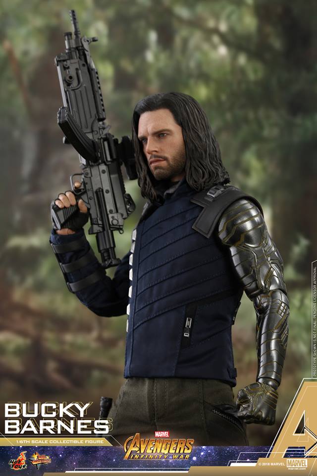 Hot Toys MMS509 AVENGERS INFINITY WAR - BUCKY BARNES