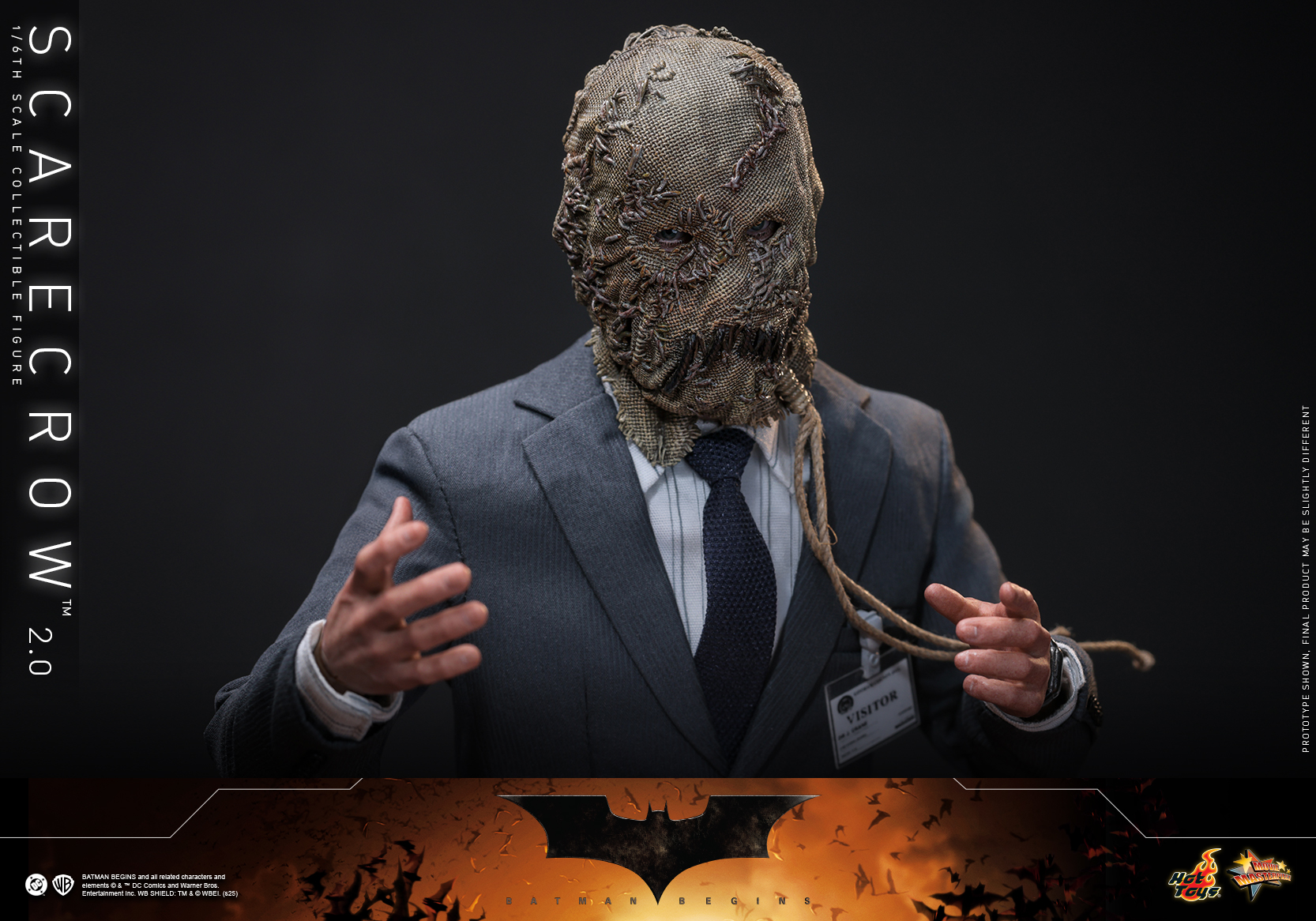 Hot Toys MMS801 Batman Begins - Scarecrow 2.0