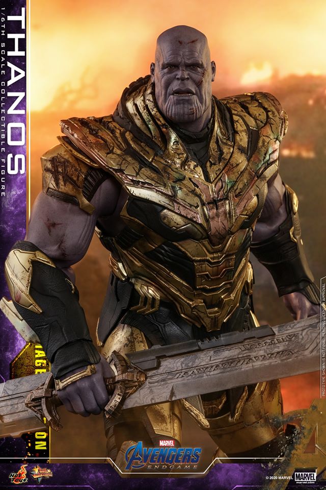 Hot Toys MMS564 Avengers: Endgame 1/6 Thanos (Battle Damaged Version) (16)