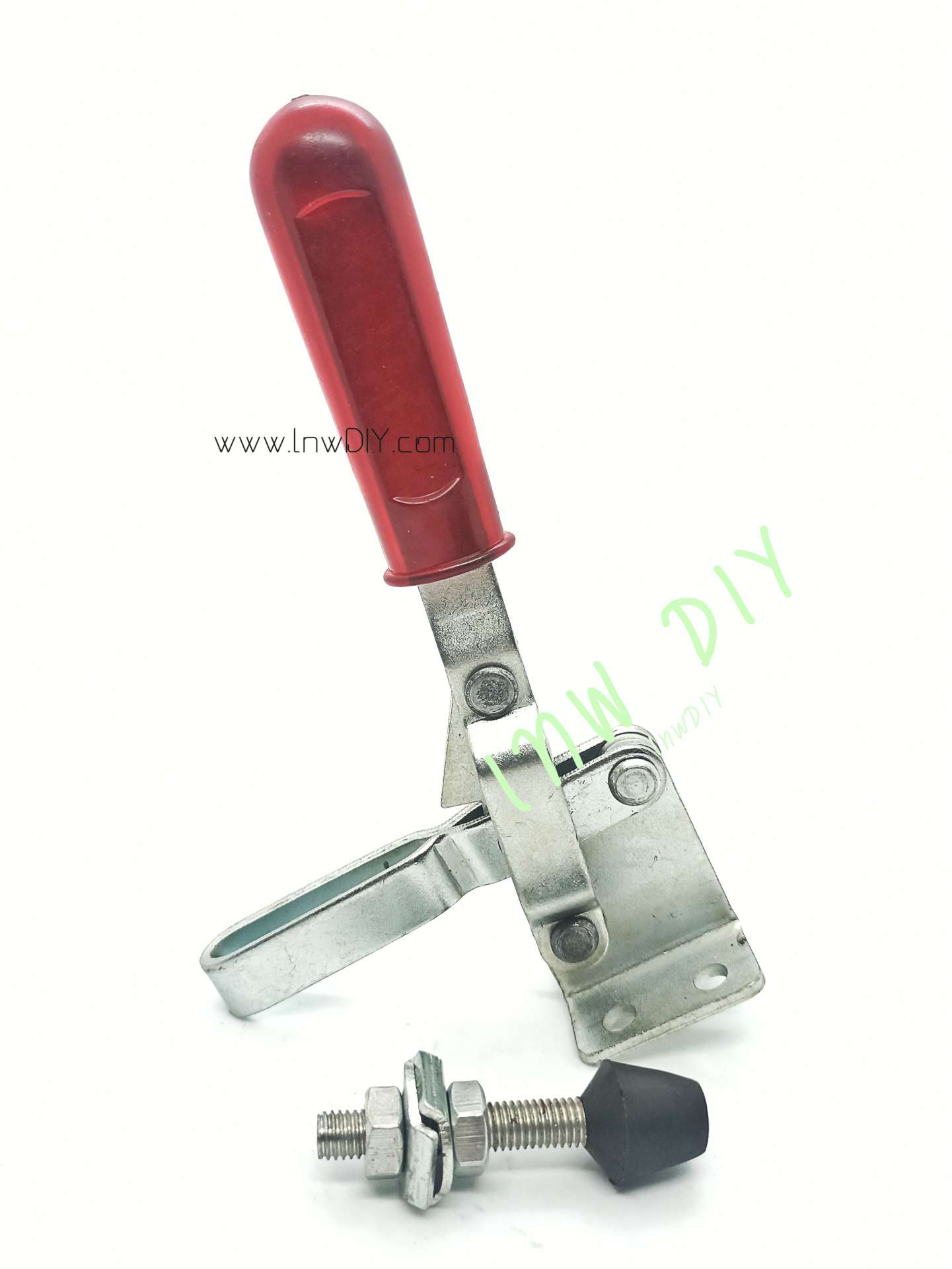 แคลมป์นก แบบกดลงแนวตั้ง Vertical Hold-Down Toggle Clamp รุ่น ZS-101-D