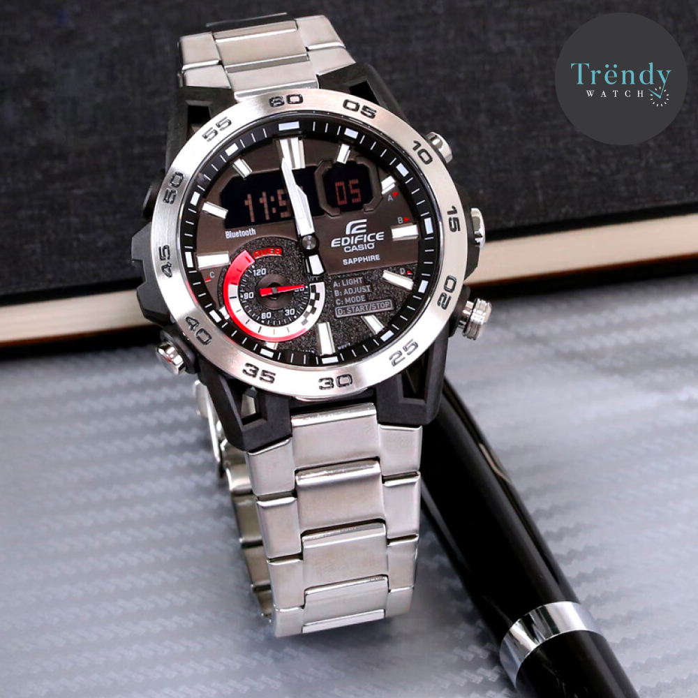 นาฬิกาข้อมือ Casio EDIFICE ECB-40 Series รุ่น CB-40MP-1 ECB-40P-1 ECB-40D-1A ECB-40DB-1 ECB-40DC-1A