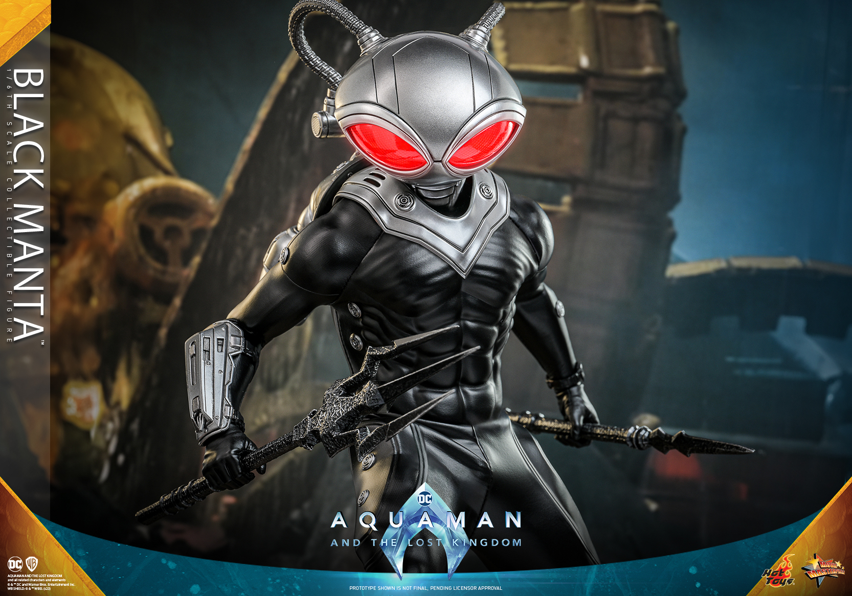 Hot Toys MMS739 1/6 Aquaman and the Lost Kingdom - Black Manta