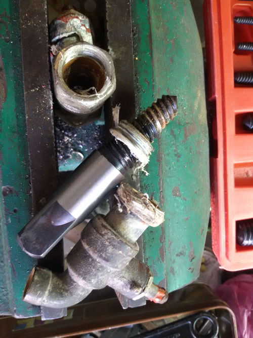 SX04 ชุดดอกถอนเกลียวซ้ายชุดใหญ่ 8 ขนาด ถอนสกรู ถอนเกลียวก๊อกน้ำที่หักคารู