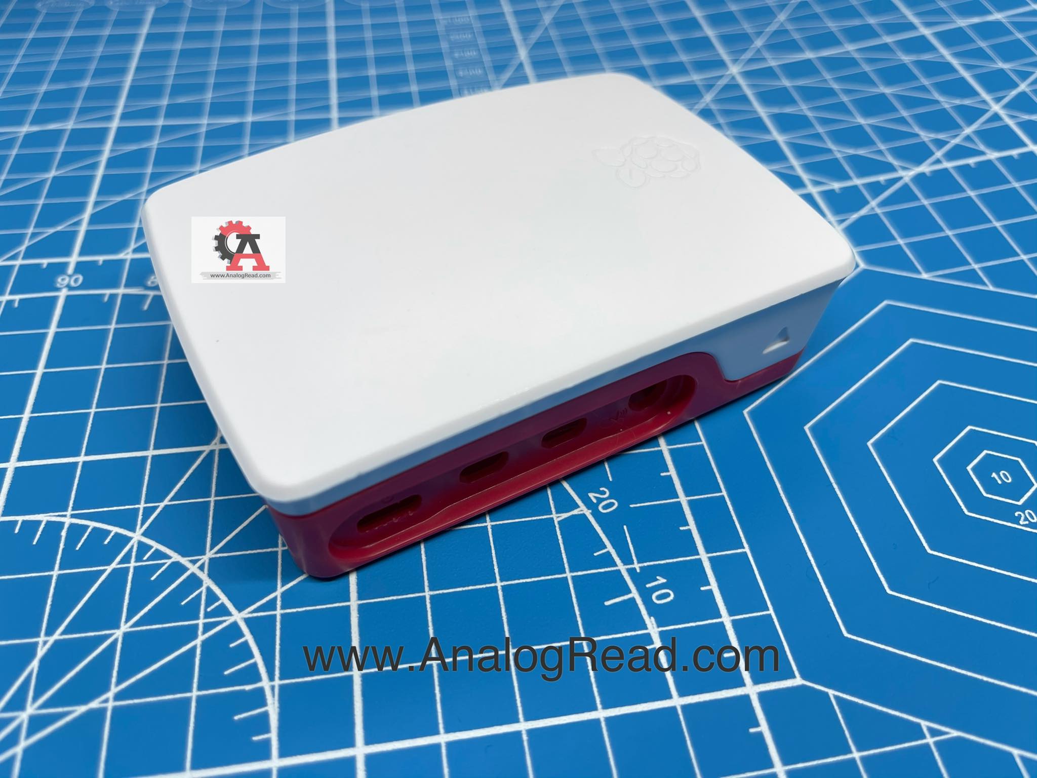 Raspberry pi 4 case (White&Pink)