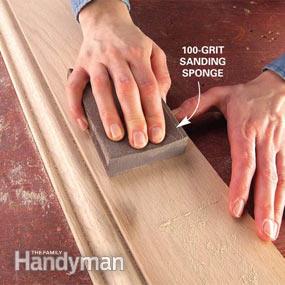 S02 ฟองน้ำกระดาษทราย 80 grite ชุด 4 ก้อน