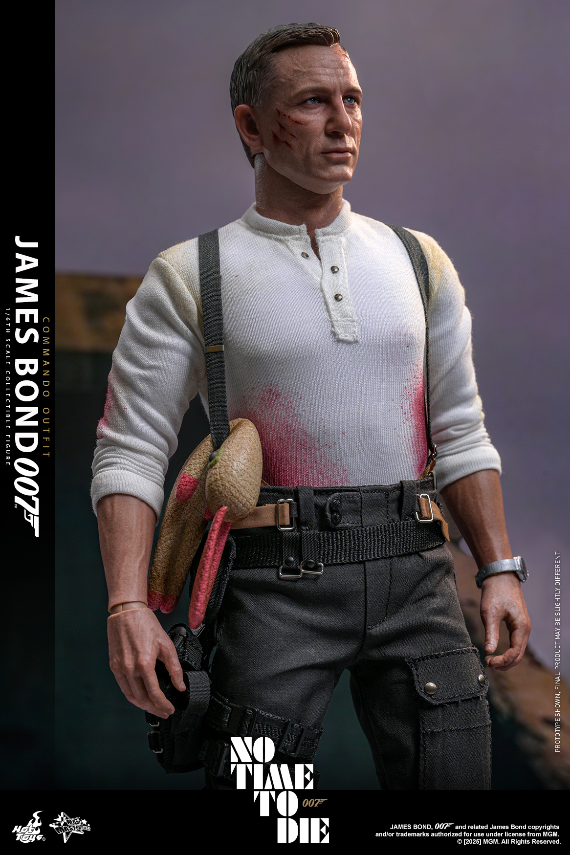 Hot Toys MMS804 No Time To Die - James Bond (Commando Outfit)
