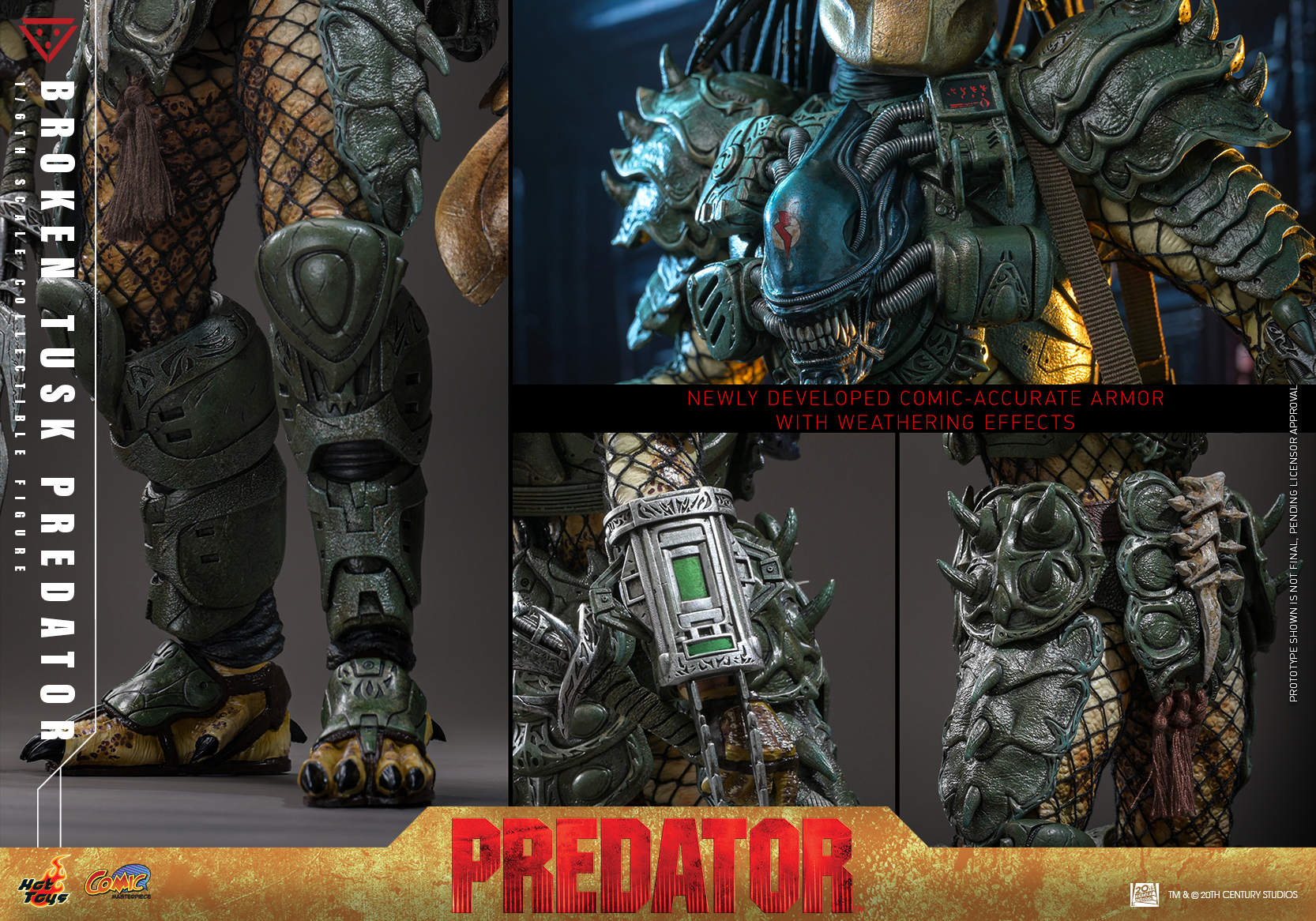 Hot Toys CMS029B Broken Tusk Predator (Special Edition)