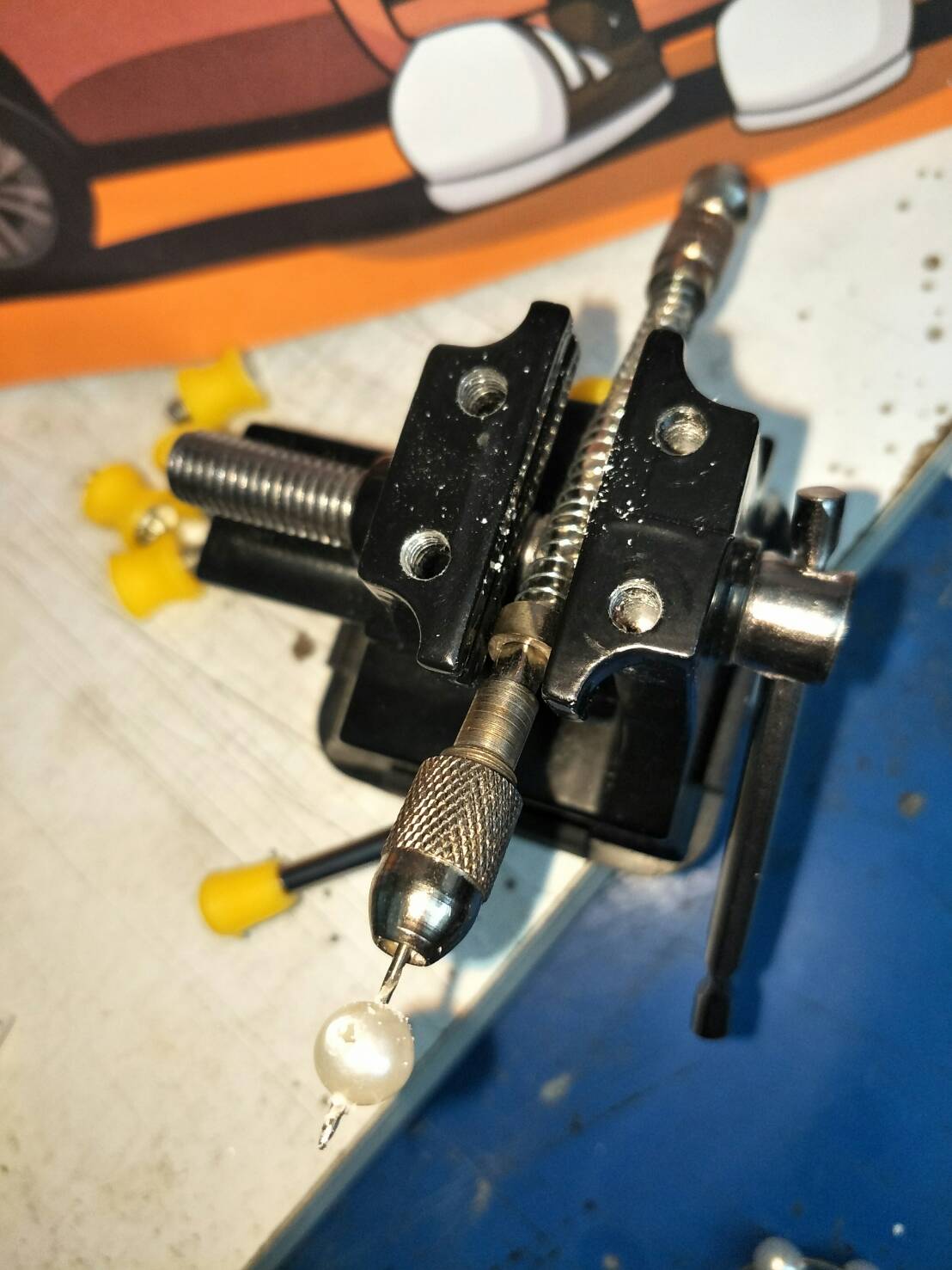 D20 ส่วานมือจิ๋ว สำหรับดอกสว่าน 0.1-2.0 mm พร้อมหัวจับ ** ไม่รวมดอกสว่าน