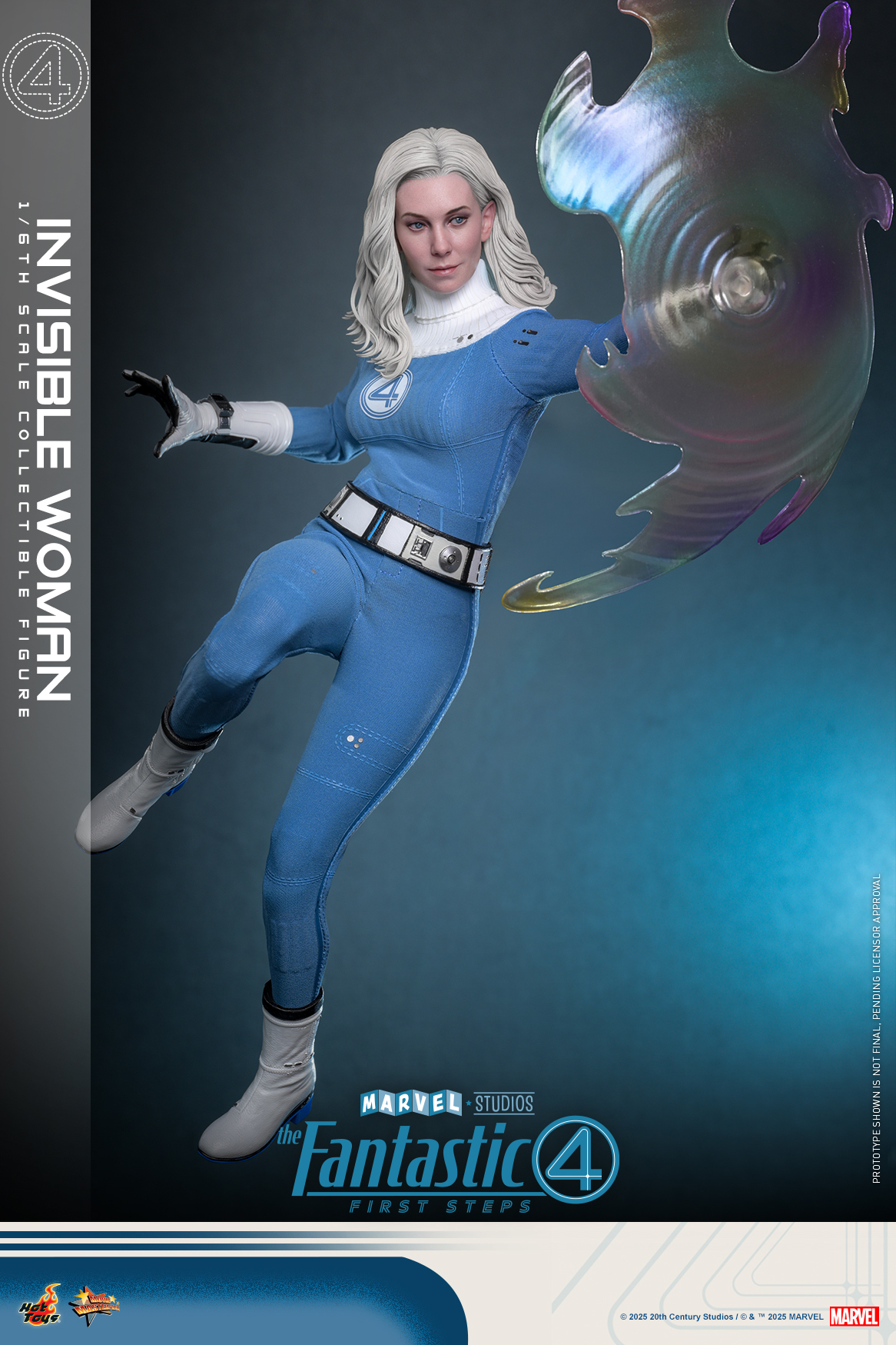 Hot Toys MMS823 The Fantastic Four: First Steps - Invisible Woman
