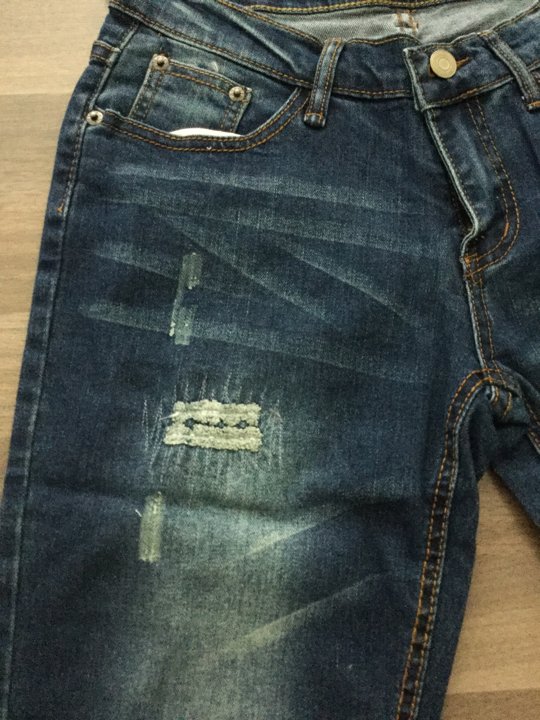 Zaradarkjeansกางเกงยีนส์สีเข้ม ตัดต่อเอว ผ้ายีนส์ฟอกยืด แบบคุณเจนนี่ คุณแอน คุณปอย คุณโฟร์ คุณกระแตใส่ค่ะ ทรงสวยที่สุด เป๊ะเว่อร์