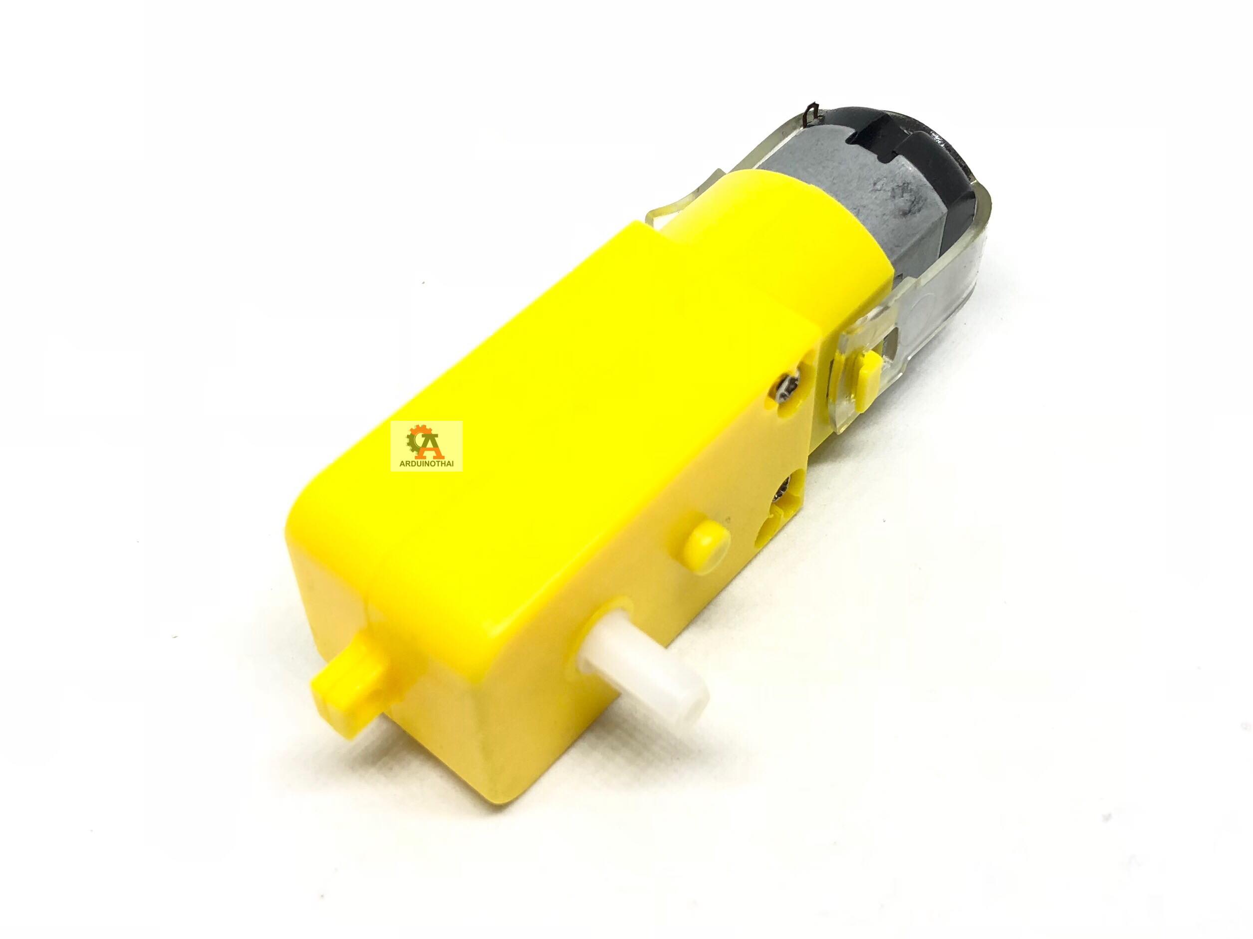 Motor Gear 1:48 3-6V แกนข้างเดียว