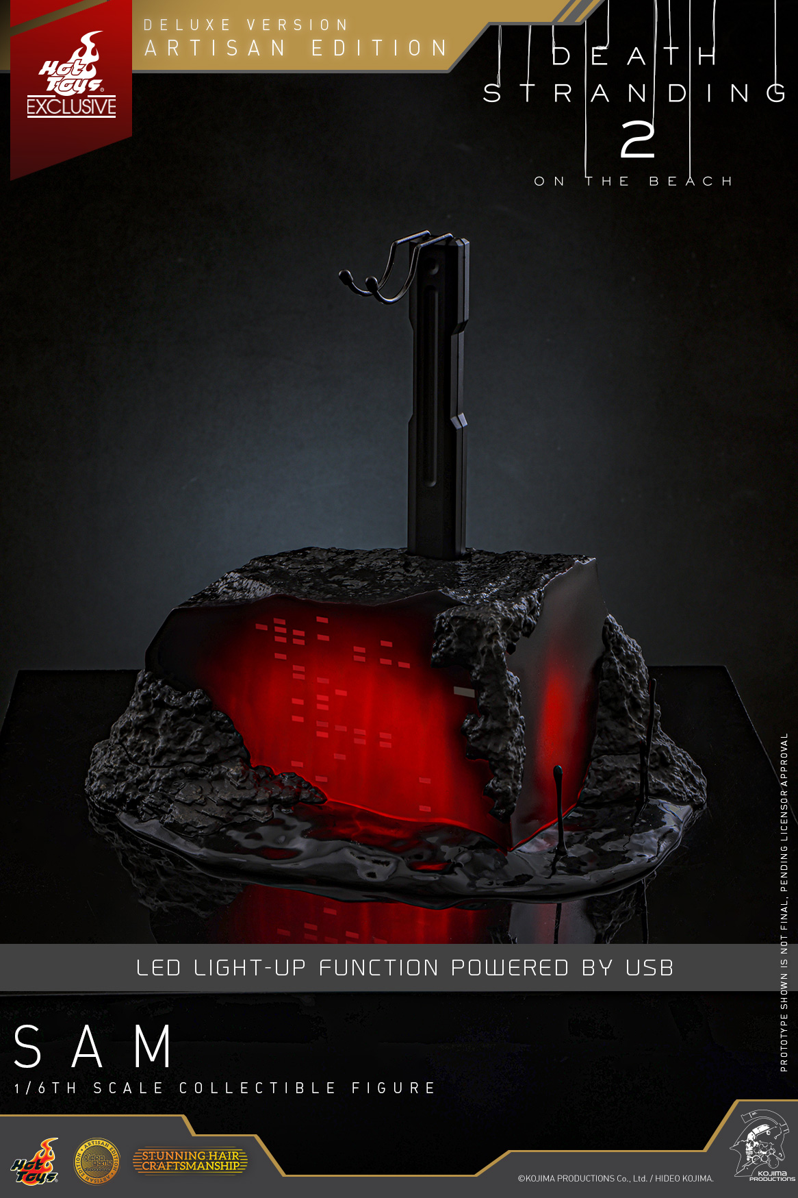 Hot Toys VGM77AE Death Stranding 2: On the Beach - Sam (Artisan Edition Deluxe Version) [Hot Toys Exclusive]