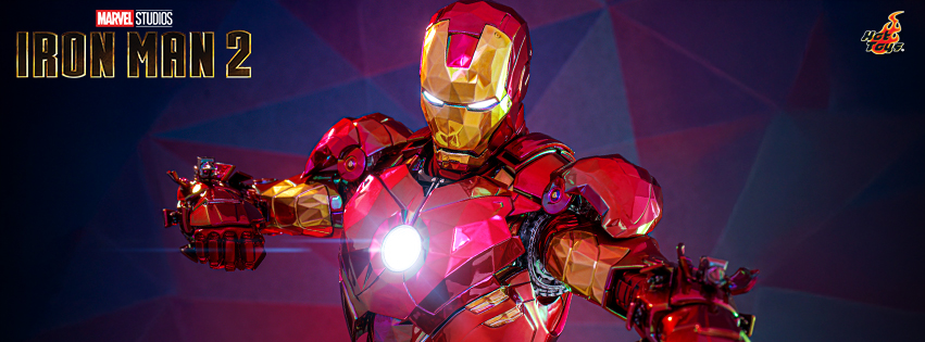Hot Toys MMS792D70 Iron Man 2 - Iron Man Mark IV (Fractal Armor) [Hot Toys Exclusive]