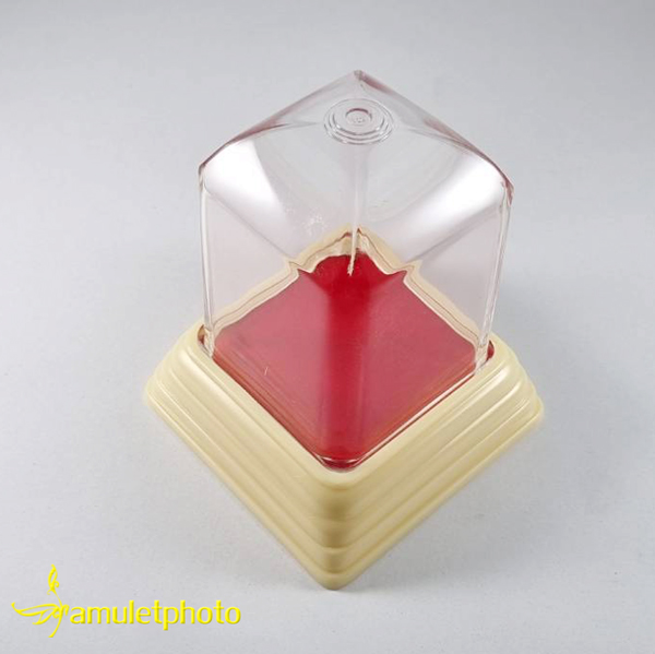 ครอบพระ ครอบแก้ว ครอบอะคริลิค ทรงศิลาจารึก สำหรับใส่พระหน้าตัก 1.5-2 นิ้ว ตั้งหน้ารถ ตั้งที่บ้าน