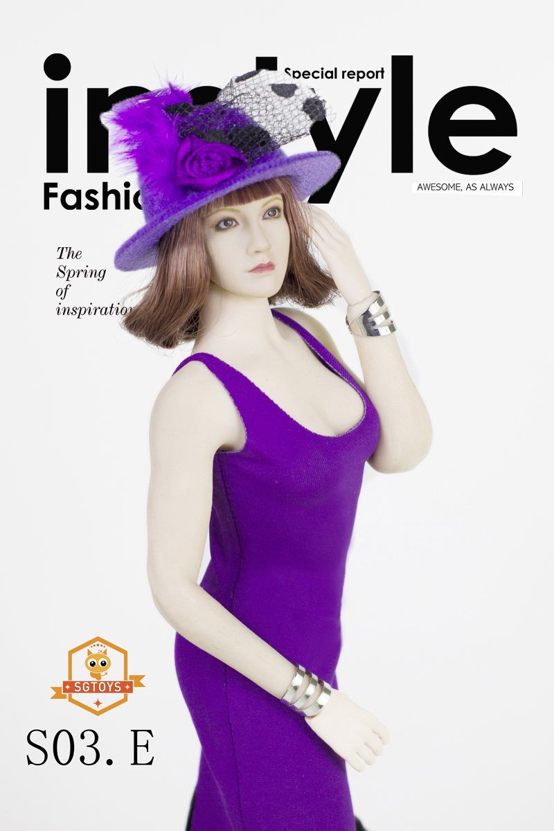 SGTOYS S03B ,C ,D ,E Sexy Ladies Long Skirt Set