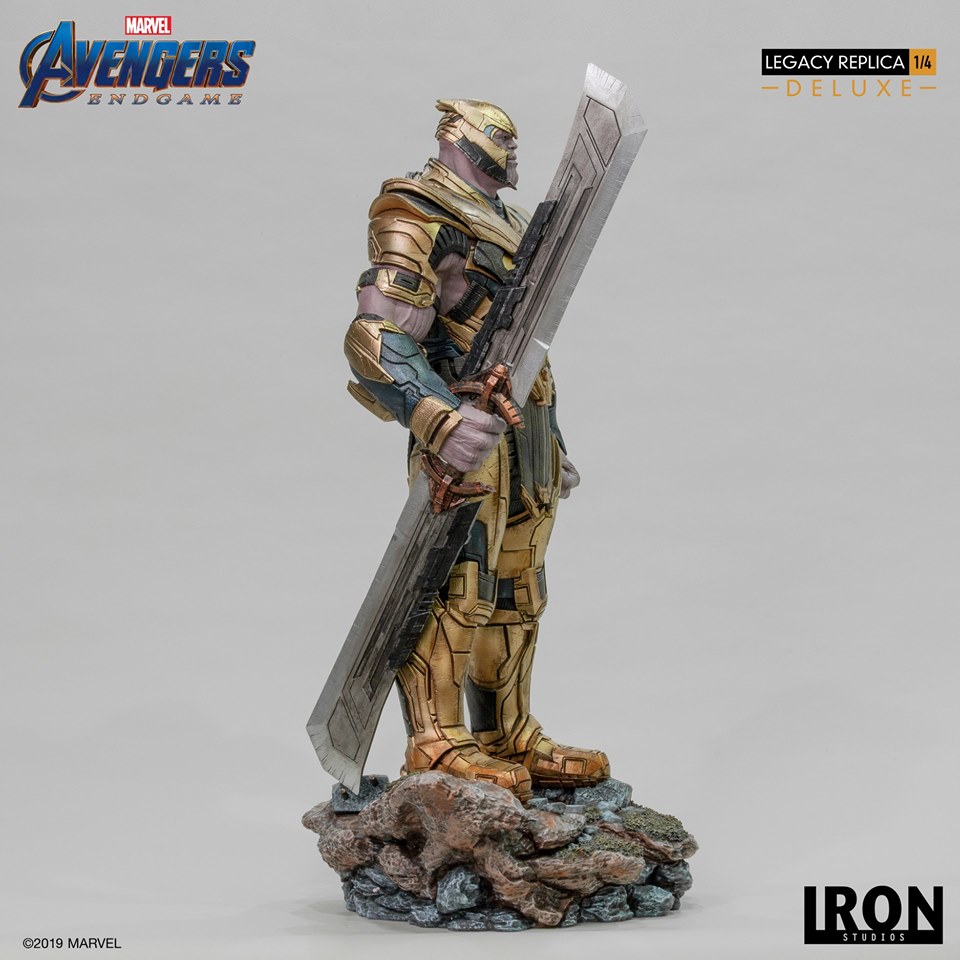 Iron Studios Deluxe Legacy Replica 1/4 Avengers Endgame - Thanos