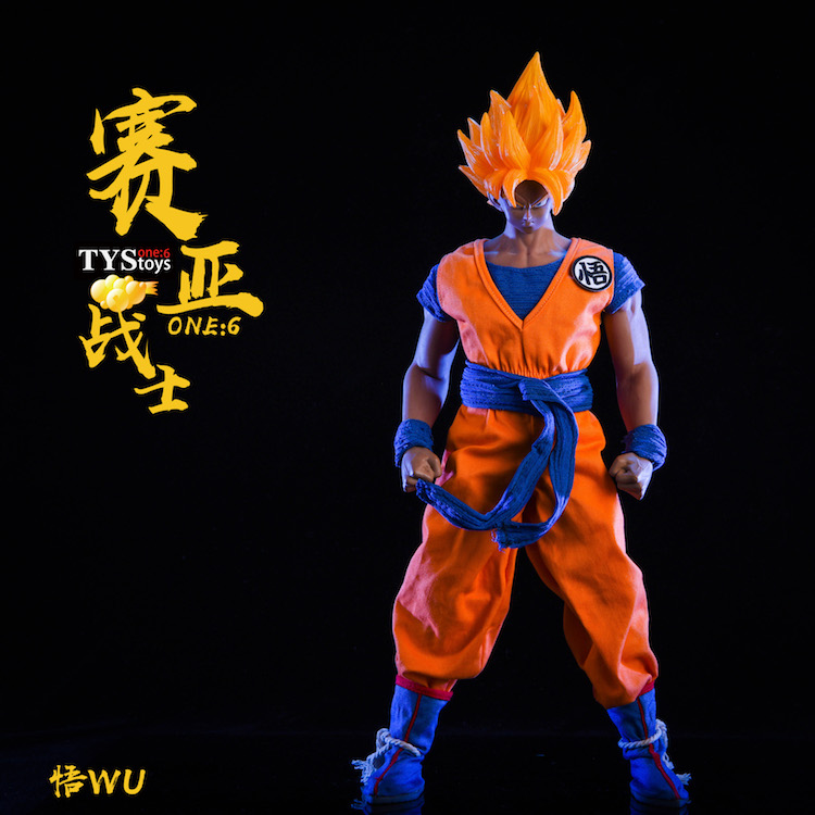 TYS Cosplay WU series 1/6 Saiyan Warrior Wu